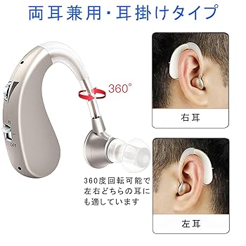 Amazon.co.jp: Micfendy 集音器 高齢者 耳掛け集音器 音声拡聴器